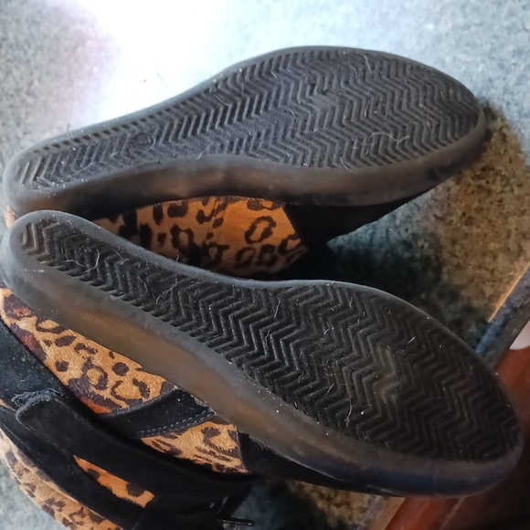 Womans Ankle Wedge Boots 7 Wet Seal - Picture 9 of 9